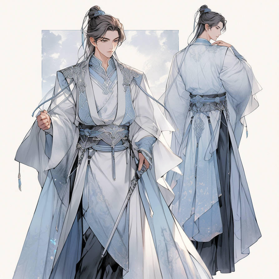 Deviantart White Robe Day - A02 - Fantasy Robes (221) by AmadiHunt on DeviantArt