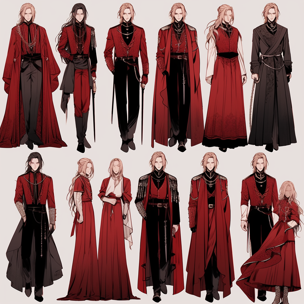 Red - 03 - Fantasy Robes (35) by AmadiHunt on DeviantArt
