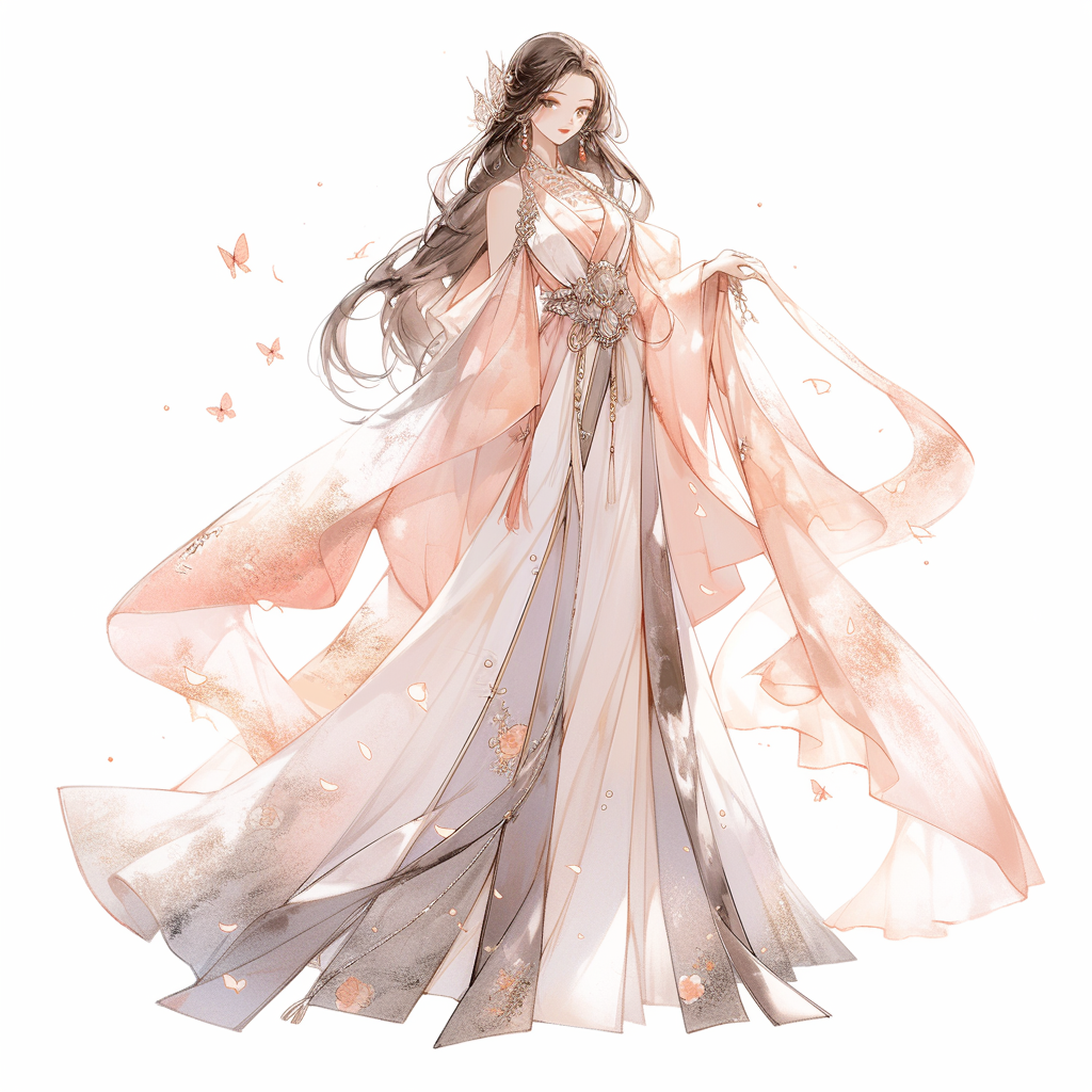 Deviantart White Robe Sunrise - A02 - Fantasy Robes (83) by AmadiHunt on DeviantArt
