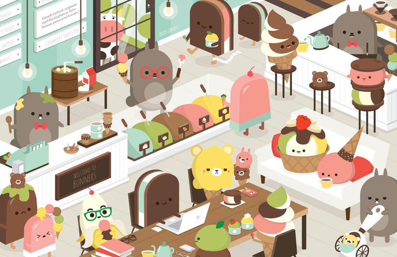 Bunny Ice Cream Parlour