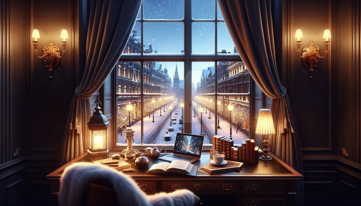 Winter Magic Office by fitore on DeviantArt