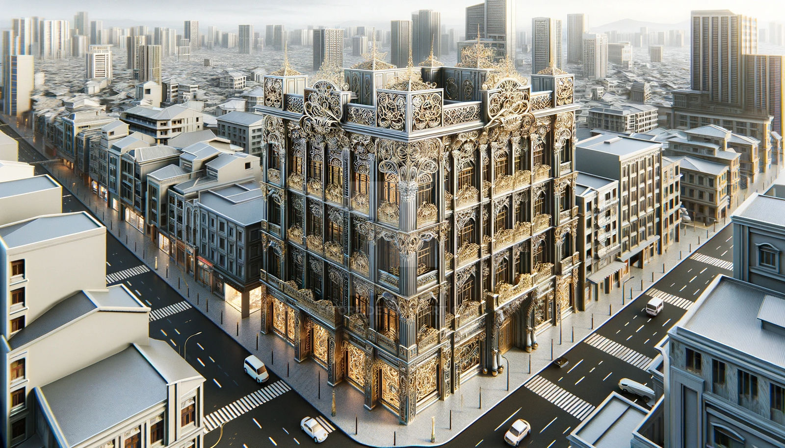 Building Designed With The Filigree Technique by fitore on DeviantArt