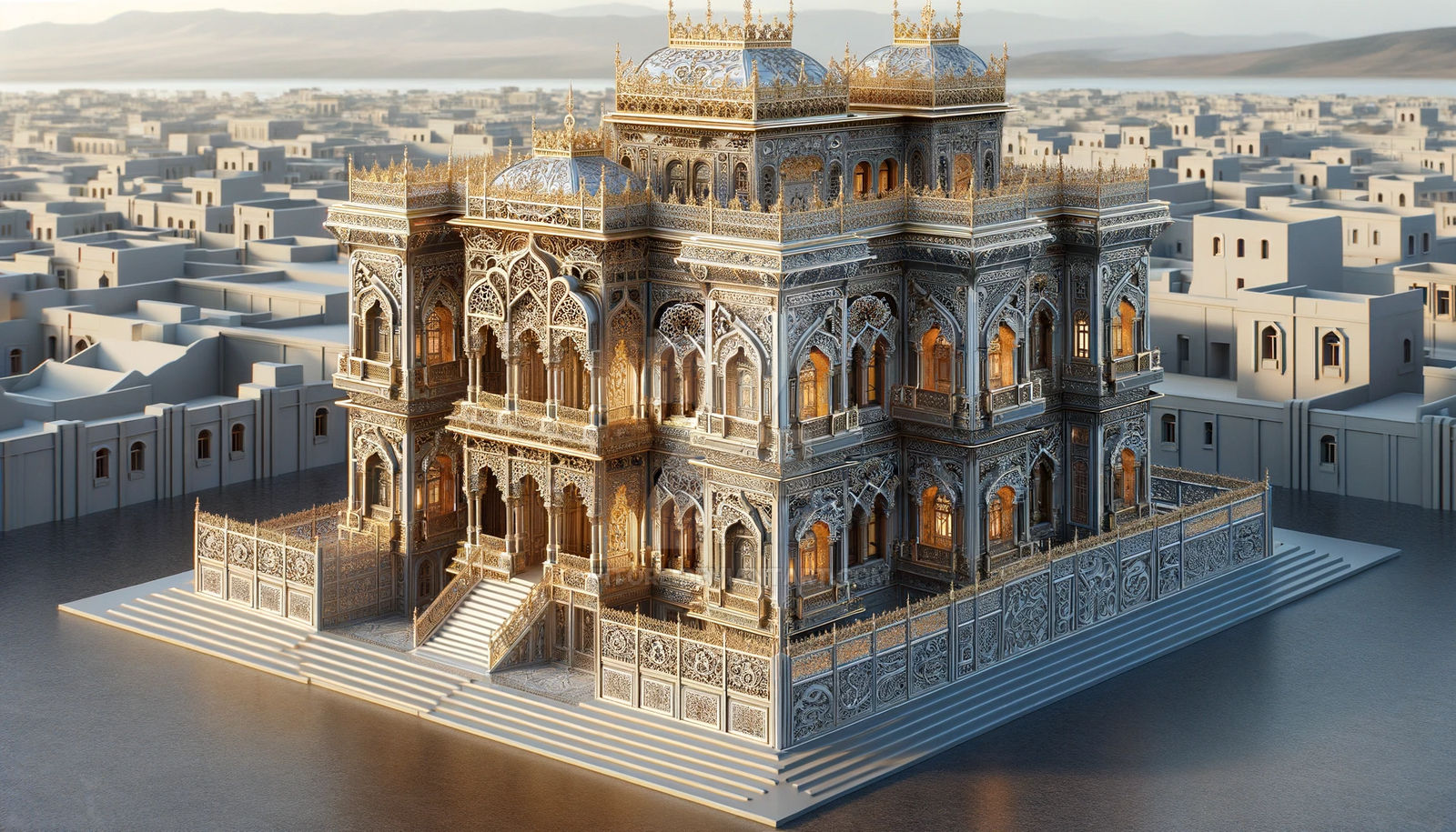 Building Designed With The Filigree Technique by fitore on DeviantArt