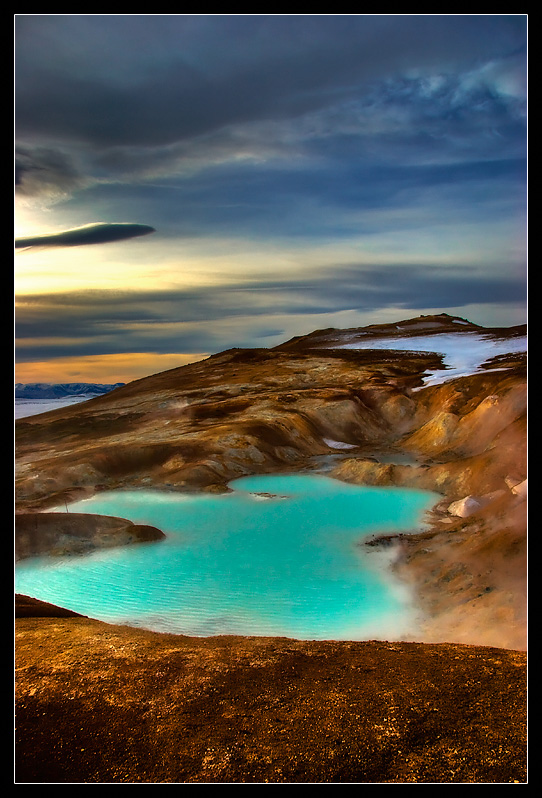 Myvatn Hotspring in HDR