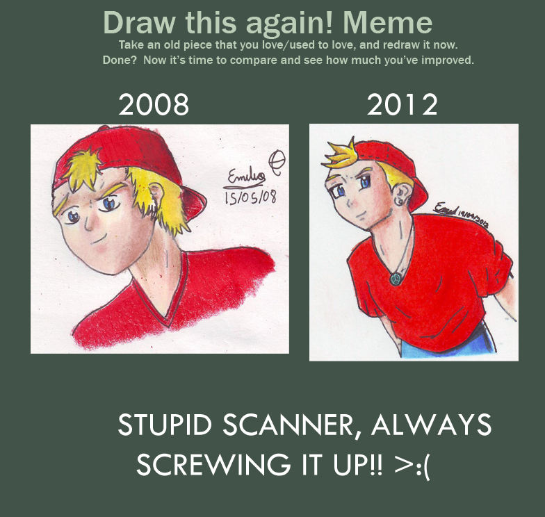 Draw this again meme