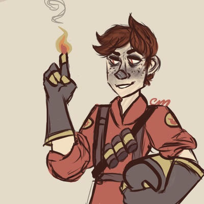 Pyro Human human pyro by cloud-melt on DeviantArt