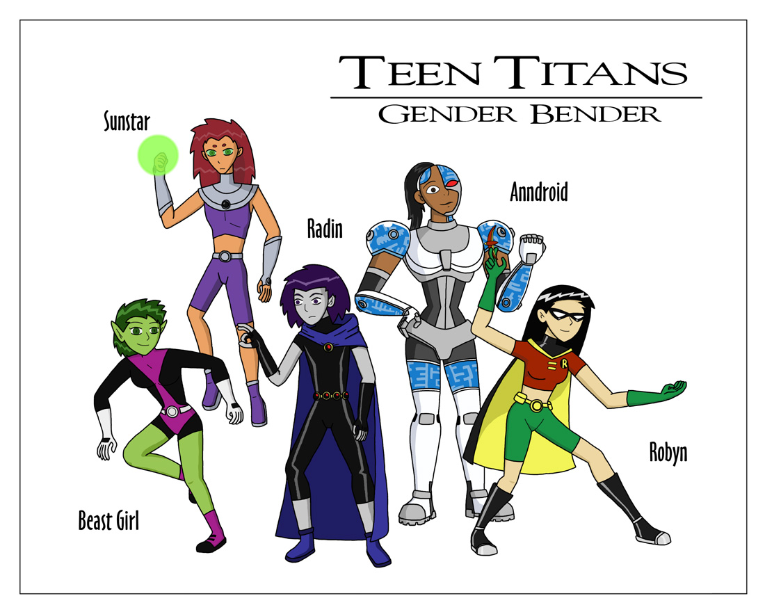 Teen Titans Gender Bender