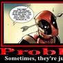 Deadpool demotivation poster