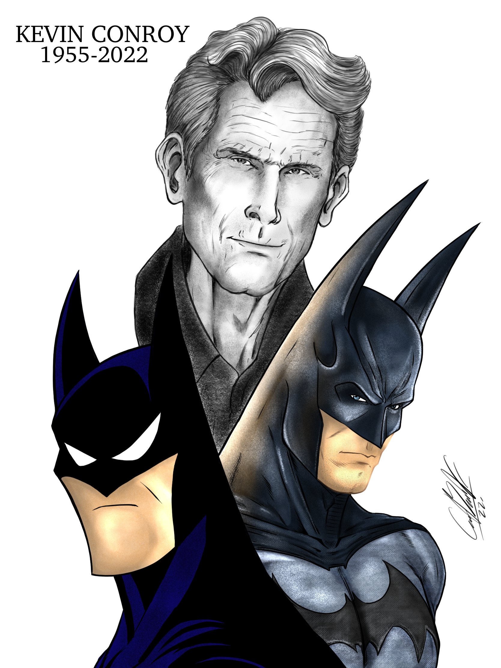 Kevin Conroy Tribute Artwork by Robotfangirl67 on DeviantArt