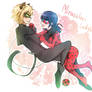 Miraculous Ladybug and Cat noir