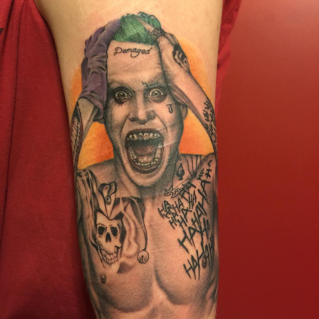 Joker’s Wild Tattoo on the Hand