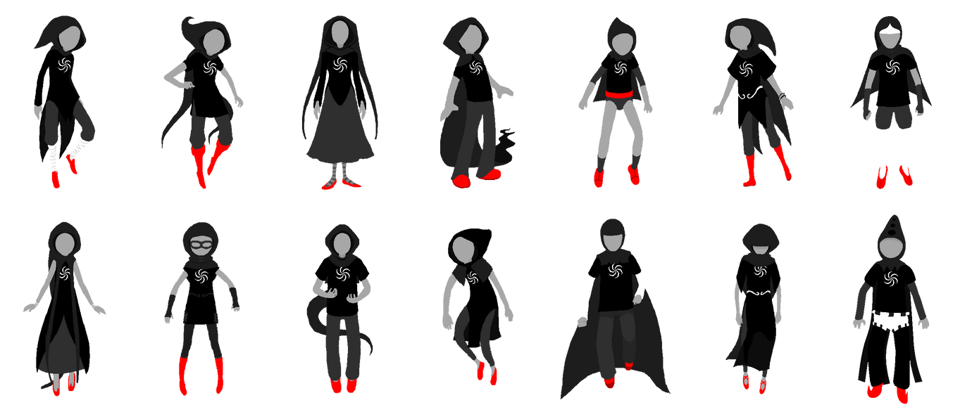 Homestuck All God Tiers (Hero Mode) by Idungoofed19 on DeviantArt