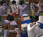 The Sims 2 - L from Death Note