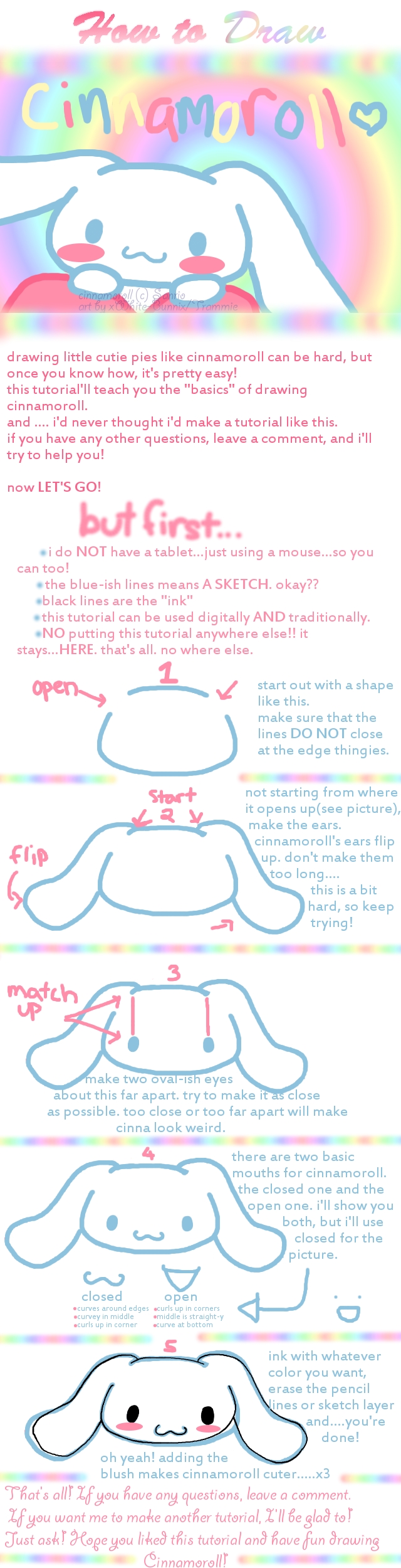 Cinnamoroll Tutorial