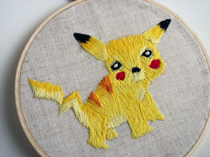 Pikachu front by chopstickilla on DeviantArt