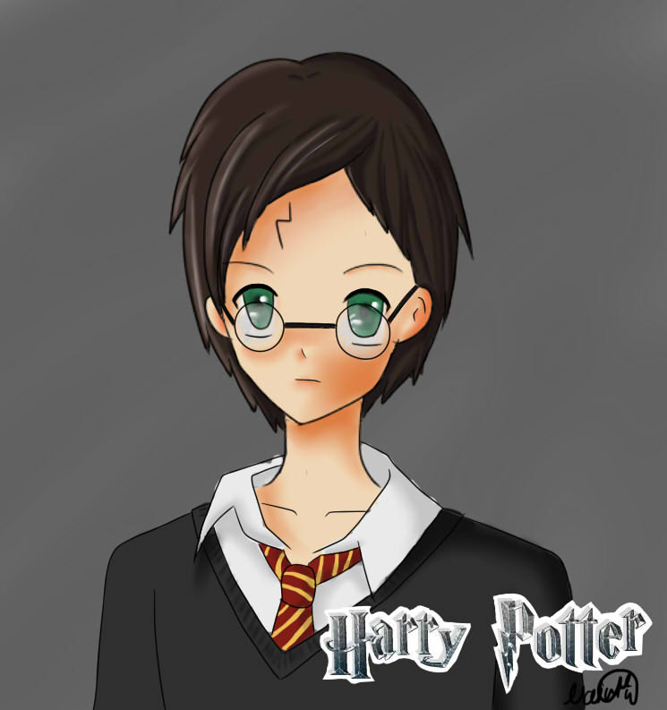 Harry Potter ... in ANIME. :D