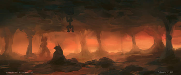 Speed Painting - Old Cave