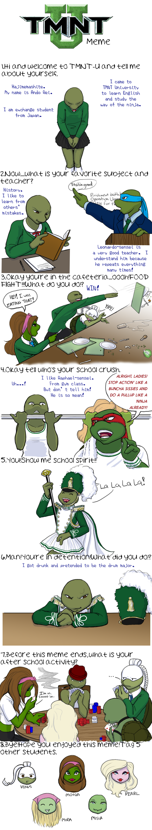 TMNT U meme with Ando Rei