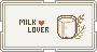 [F2U] Milk Lover Stamp by mc2lane-adopts