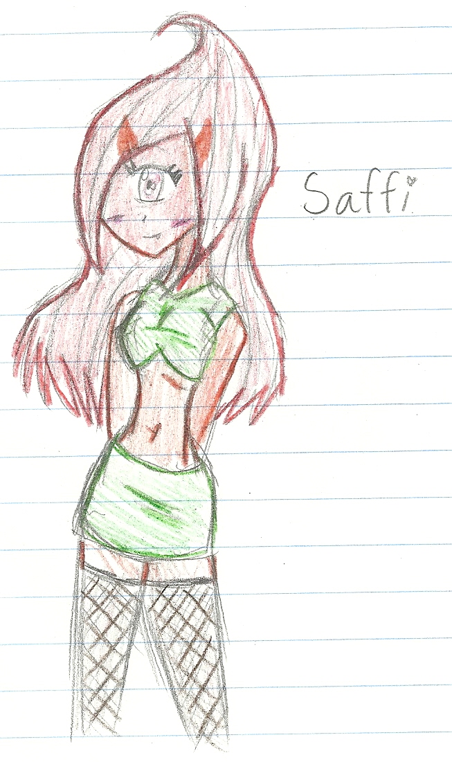 Hey look, I doodled Saffi too!