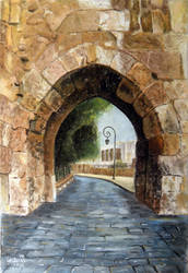 Pastel Old Damascus