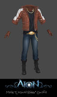 AION Male Outfit Casual Rider