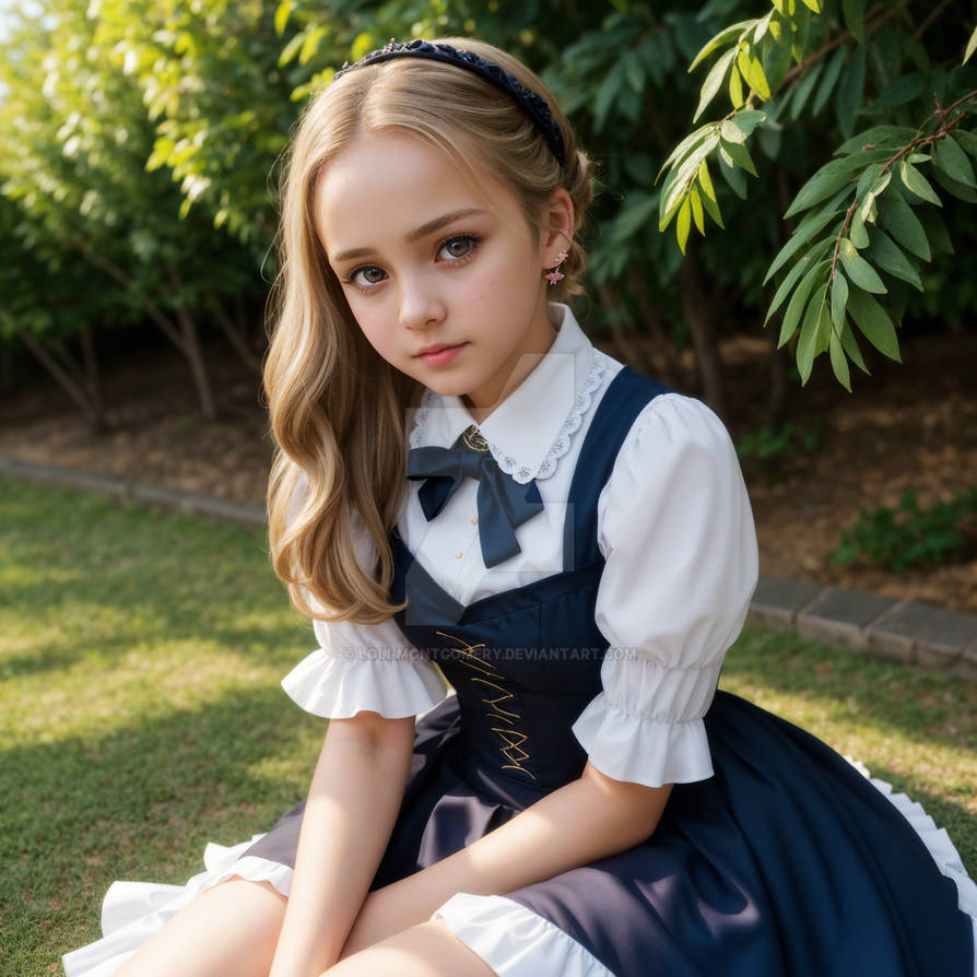 Gothic lolita AI work by LoliMontgomery on DeviantArt