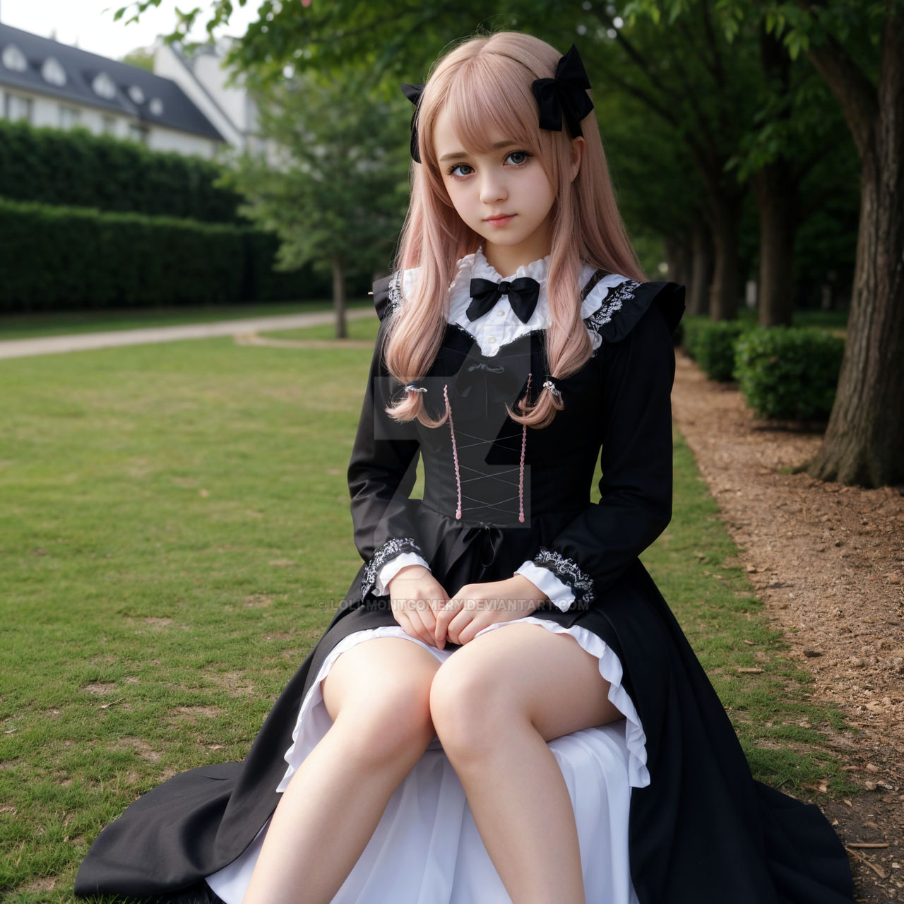 Gothic Lolita AI art by LoliMontgomery on DeviantArt