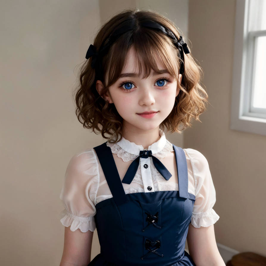 StableDiffusion Lolita girl Art by LoliMontgomery on DeviantArt