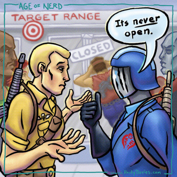 Age of Nerd - G.I. Joe at the Target Range