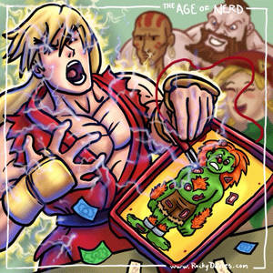 The Age of Nerd - Ken vs. Blanka