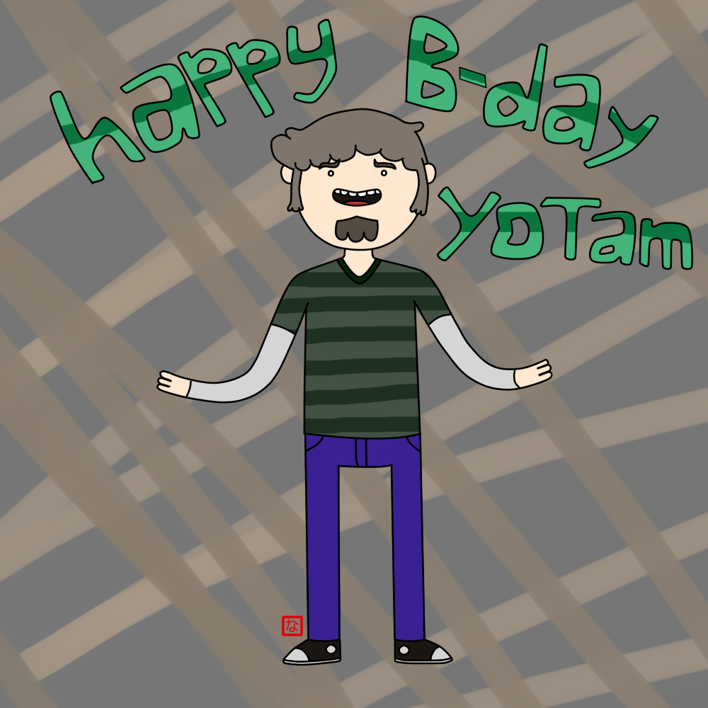 Happy B-day Yotam!!