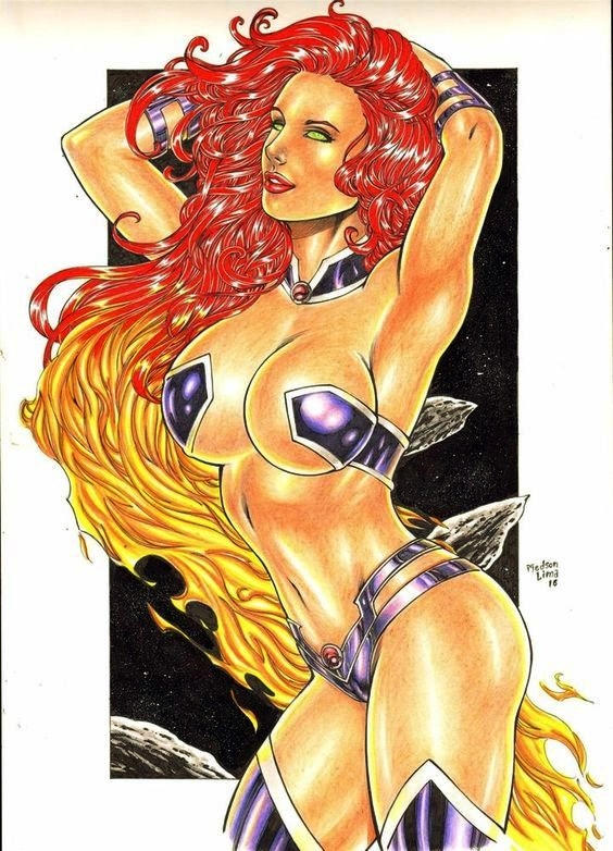 Starfire By Medson Lima By Medsonlima On Deviantart Starfire By Medson Lima By Medsonlima On Deviantart