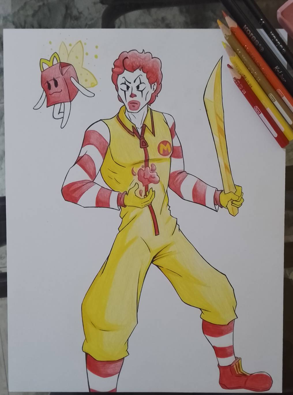 Deviantart Ronald Ronald McDonald y Happy by JyfhZ on DeviantArt