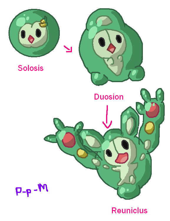 Reuniclus Evolution