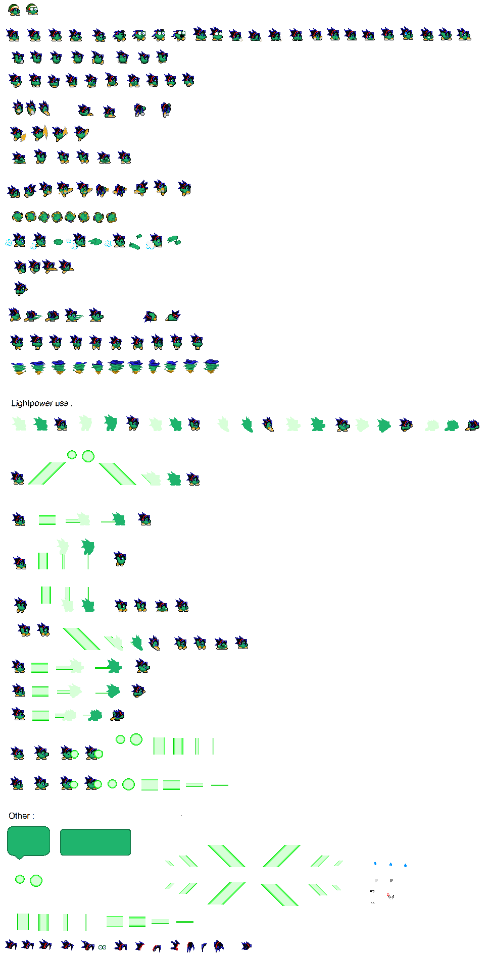 Josh Sprite Sheet (FINISHED !)