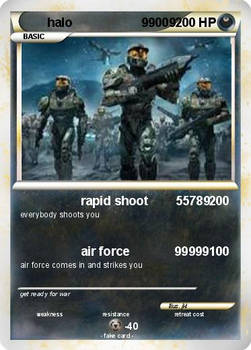 halo card