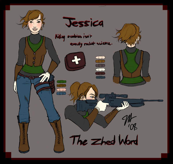 Character Sheet: Jessica by EntropyIncarnate on DeviantArt