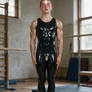 Tightened gymnast