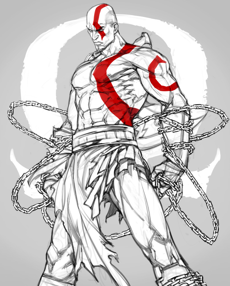 God of War 3 by PatrickBrown on DeviantArt