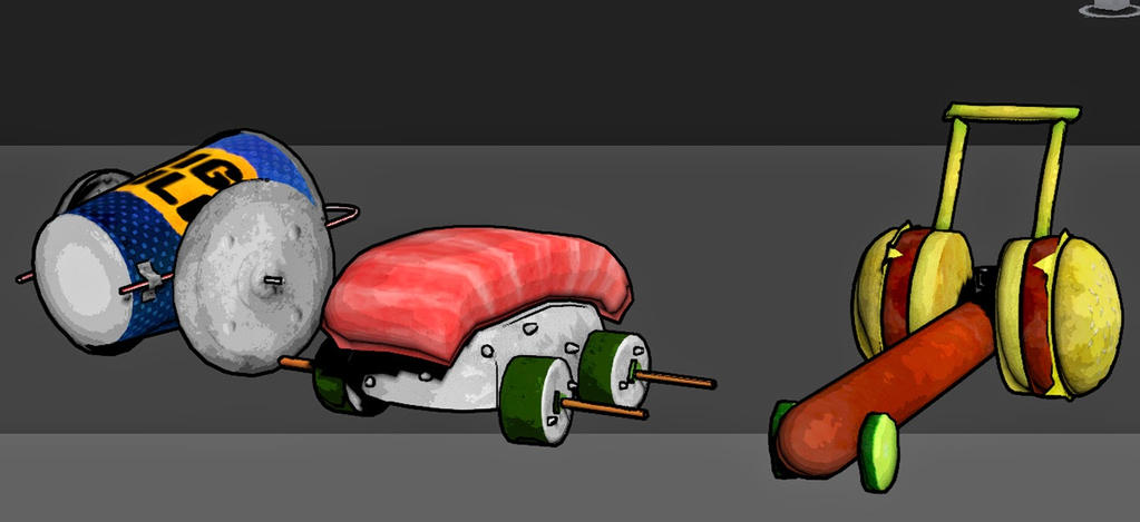 Fast Food Racing by MattHagland on DeviantArt