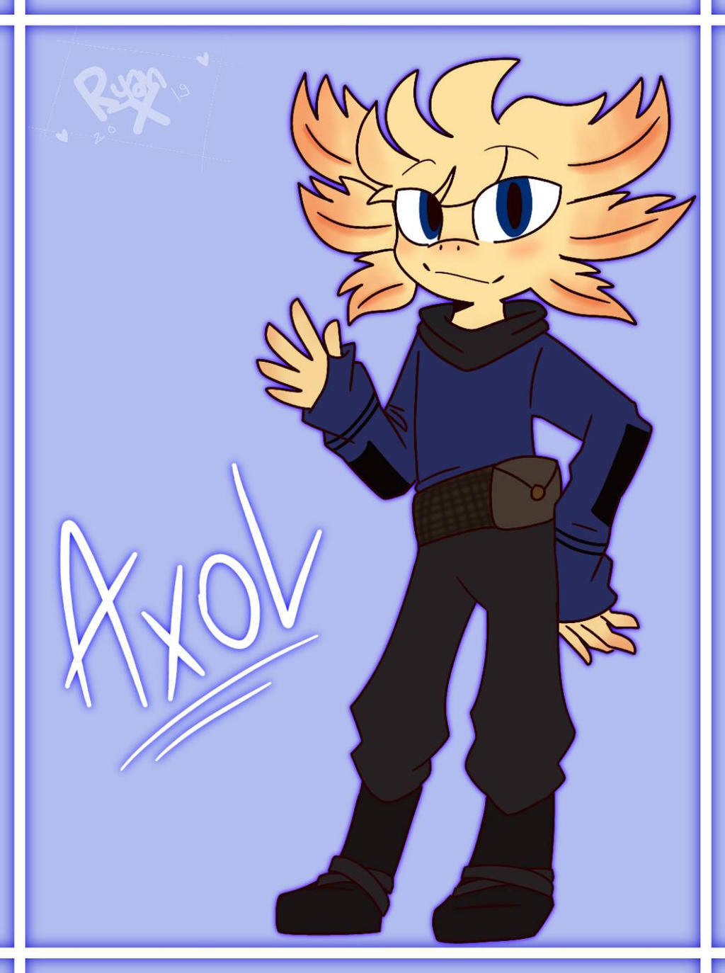 Axol !!! by RyenneMylk on DeviantArt