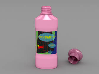 Shampoo Bottle. In pink. 'Nuff said