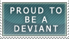 Proud to be a deviant by Frikie