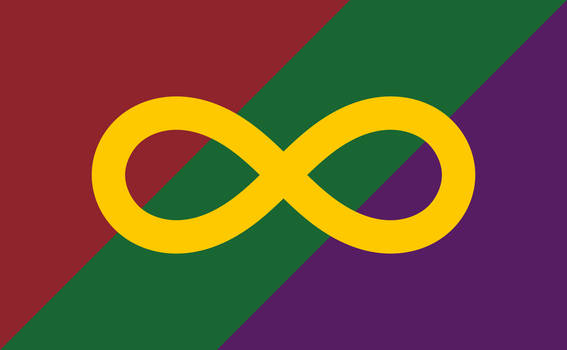 A Flag for Autism Rights (Red-Green-Purple)