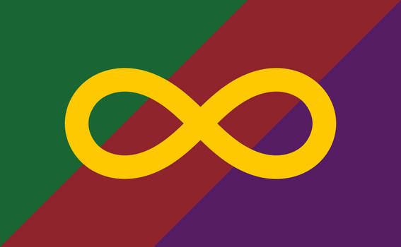 A Flag for Autism Rights (Green-Red-Purple)