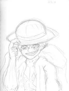 Luffy sketch