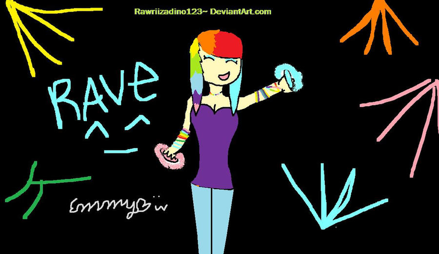 My Rave Character Melody :3 by rawriizadino123 on DeviantArt