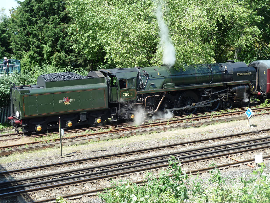 Steam Train 70013 Oliver Cromwell. by AdrianDunk on DeviantArt