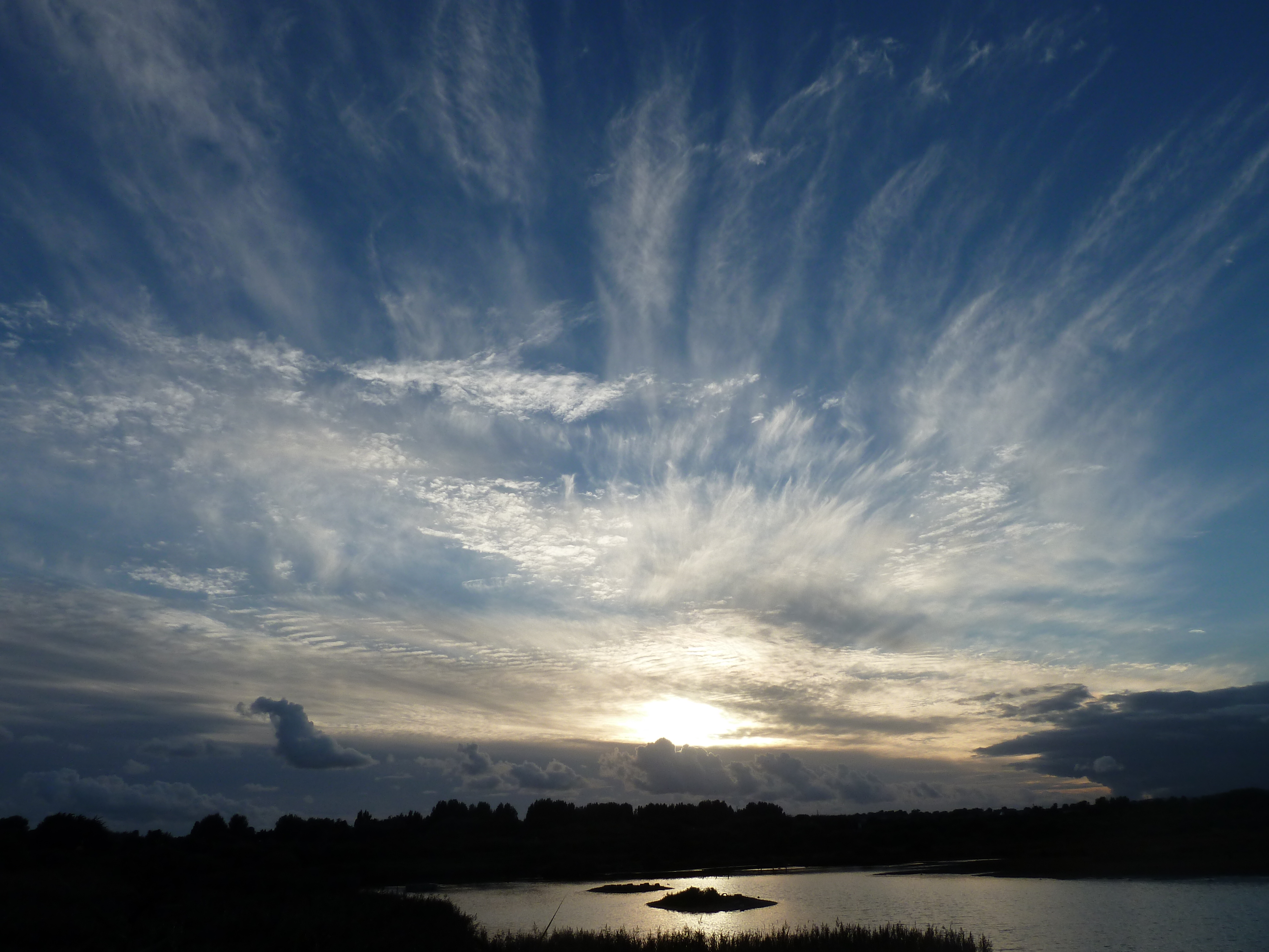 Nearly Sunset before the next rain front.